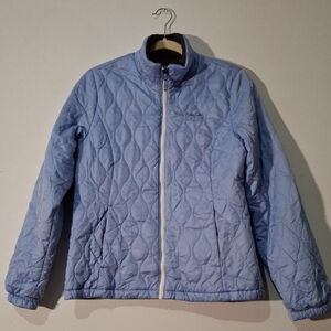 GERRY Light Blue Quilted Puffer Ski Jacket Size M